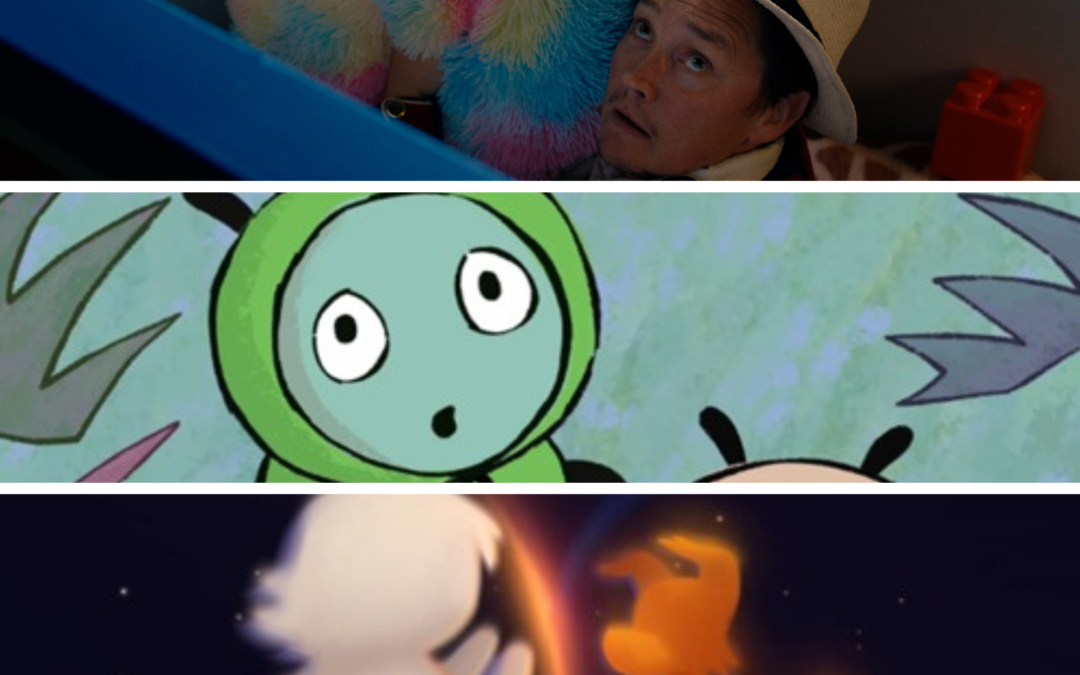 3 prosjekter til kortfilmkonkurransen på Barnefilmfestivalen